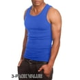 thumbnail image 2 of J. METHOD Men's Comfy Ribbed Knit A-Shirts Undershirts Tank Tops S-5XL [NEMT105], 2 of 3
