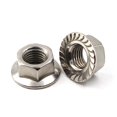 thumbnail image 4 of 304 Stainless Steel Metric Flange Nuts M4 4mm Hex Nut-50 Pack, 4 of 4