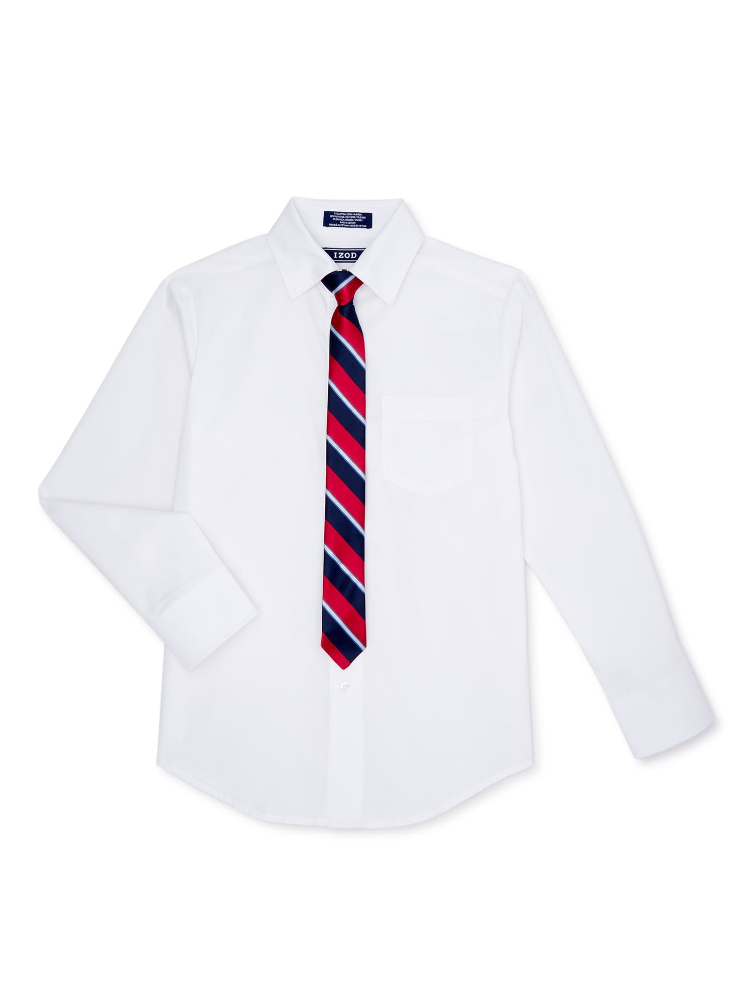 Photo 1 of Izod Boys Long Sleeve Shirt Tie 2-Pack, Sizes 8-18