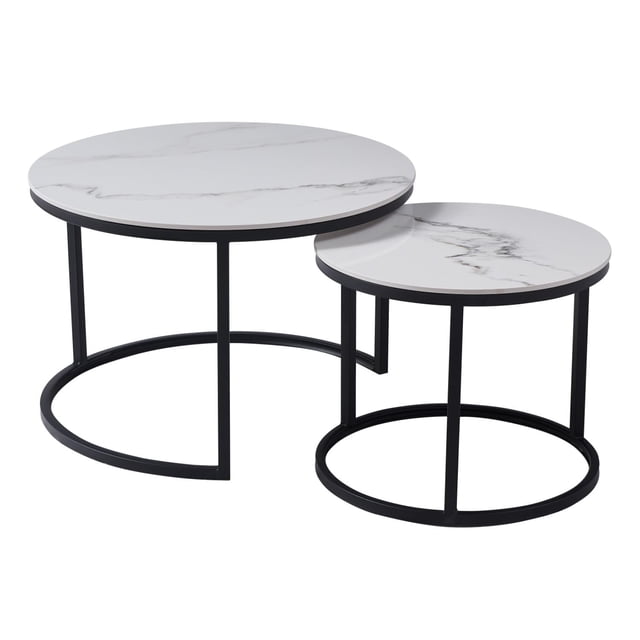 Mesa de Centro Odessus Blanco - Kessa Muebles