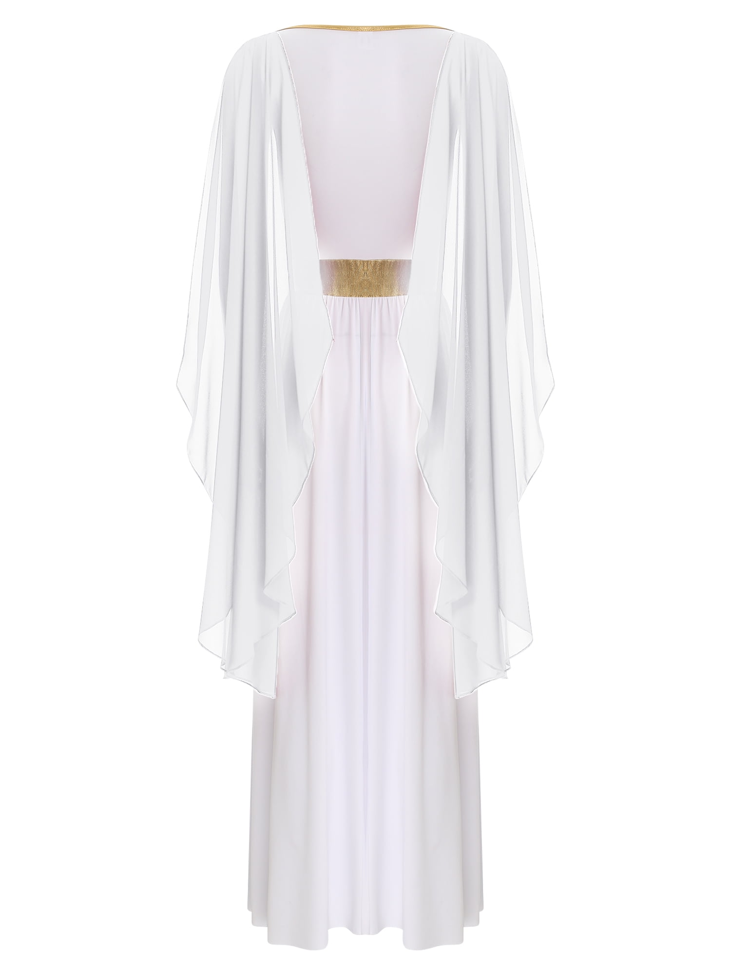 fitted lace wedding dress Greek Goddess Athena Cosplay Halloween Costume main image 1