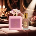 thumbnail image 6 of Pink Blush Eau De Parfum Spray 100ML (3.4 OZ) by Ard Al Zaafaran & Pink Musk Perfume Oil 12ML (0.40 OZ) by Intense Oud | A Dreamy Fusion of Fruity Sweetness, Vanilla & Musk. (Bundle), 6 of 7
