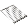thumbnail image 3 of Xuniizn draining rack Stainless Steel Kitchen Sink Drainage RackSink Storage RackDish RackFoldable Retractable Drainage Basket, 3 of 9