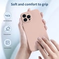 thumbnail image 2 of for iPhone 12 Pro Max Case with Screen Protector,Complete Protection with Enhanced Camera Lens Cover,Soft Silicone Protective Phone Case for iPhone 12 Pro Max 6.7",Baby Pink, 2 of 13