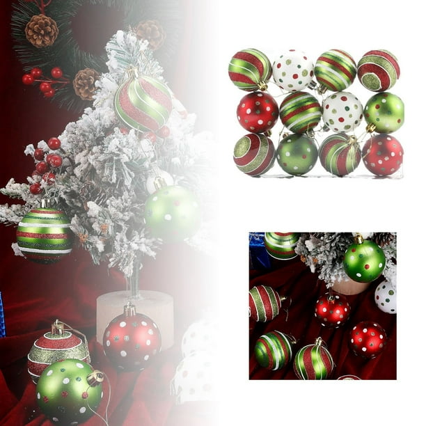 Set Navideño Colgantes Para Árbol De Navidad Colgantes Con Ambiente Navideño Colgantes Decorativos Navideños Decoración Para Árbol De Navidad Y Fiestas Navideñas (12 Piezas)