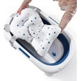 Baby Bath Pad, Adjustable NonSlip Infant Bath Support Seat, Baby Bath