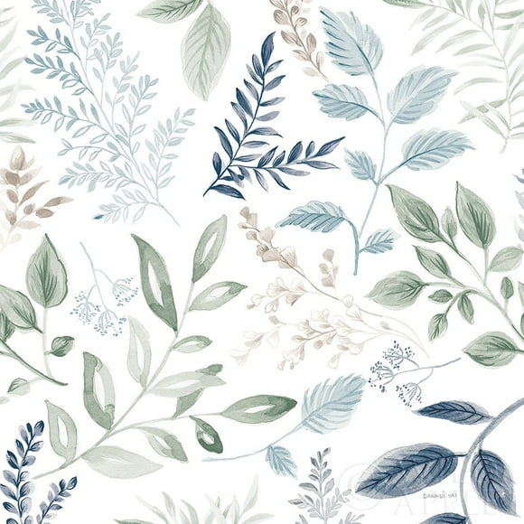 Sketchbook Garden Pattern III Cool Poster Print by Danhui Nai (12 x 12)
