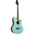 thumbnail image 3 of Ibanez TCY10E Talman Acoustic Guitar, Purpleheart Fretboard, Sea Foam Green, 3 of 10