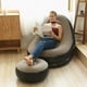 thumbnail image 5 of Sofá inflable plegable reclinable para exteriores, sofá cama con pedal, cómodo y combinado, sillón flocado, 5 of 6