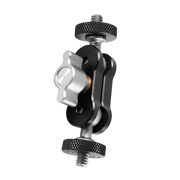 Abrazadera de brazo , adaptador de montaje de zapata multifuncional 360 grados ajustable para cámara DSLR