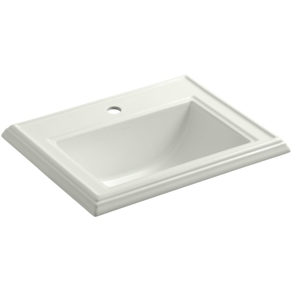 Kohler K-2241-1 Memoirs 17" Drop In Bathroom Sink - Dune