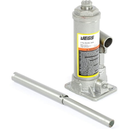 JEGS Performance Products 79005 2 Ton Bottle Jack, Lift Height