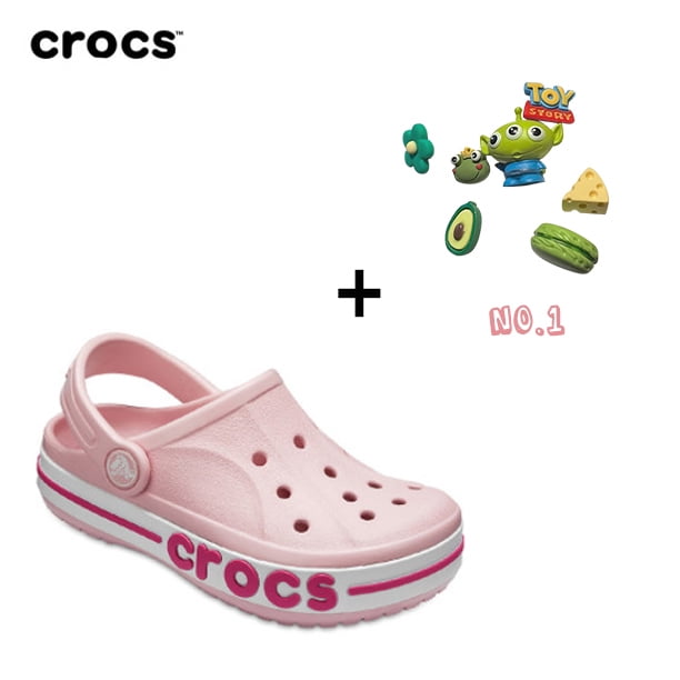 Crocs Kids Bayaband Clogs Toddler Unisex + Complimentary Shoe Charms ...