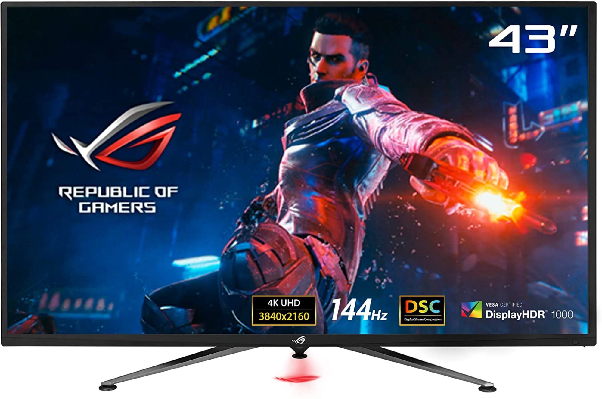 Asus ROG Swift PG43UQ 43" LED Gaming LCD Monitor 169 Black