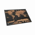thumbnail image 3 of Scratch Scratch World Map Stylish Fine Printed Wall Scratchcard Map Poster for Travel Enthusiast, 3 of 5