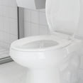 thumbnail image 3 of TROPOW Elongated Toilet Seat with Quick-Release and Quick-Attach, Plastic Toilet Seat with Soft Close, Never Loosen, Easy Install and Clean,White,Fits Most Elongated Toilets, 3 of 8