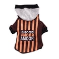 thumbnail image 2 of TopLLC Pet Dog Hooded Printed Sweater Small Dog Teddy Pet Sweater Clothes, 2 of 9