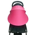 thumbnail image 2 of Manunclaims Baby Stroller Sun Shade - Pram Pushchair Windproof Sun Shield Visor Sunshade Canopy Cover UPF 50+, 2 of 8