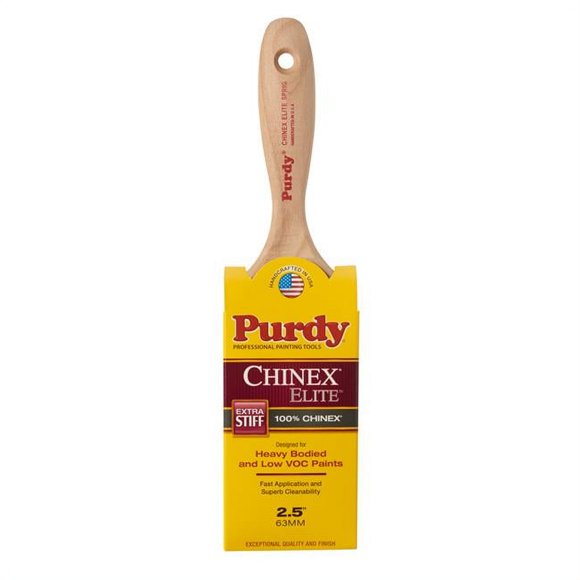 Purdy 1004804 Chinex Elite Sprig 2.5 in. with Extra Stiff Flat Paint Brush