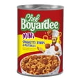 thumbnail image 3 of (12 pack) Chef Boyardee Mini Spaghetti Rings and Meatballs in Tomato Sauce, Ready-to-Eat Meal, 15 oz. Can, 3 of 6