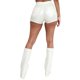thumbnail image 4 of MKLEKYY Pantalones Cortos Deportivos para Mujer, Pantalones Cortos Vaqueros Elásticos de Cintura Alta y Rotos para Mujer, 4 of 4
