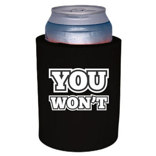 Koozies Insulators Funny Quotes Collectibles Flat Cooler Fits Cans And  Bottles