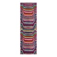 thumbnail image 3 of Unique Loom Chromatic Collection Area Rug - Destin (2' 2" x 6' 9" Runner Multi/Blue), 3 of 7