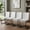 White + Metal+1, variant on Modern Dining Chairs Set of 4 White PU Leather Kitchen Restaurant Chairs with Silver Plated Metal Legs for Kitchen Living Room Bedroom Office Use