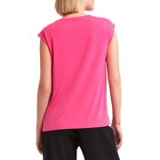 H Halston Womens Knit Sleeveless Pullover Top