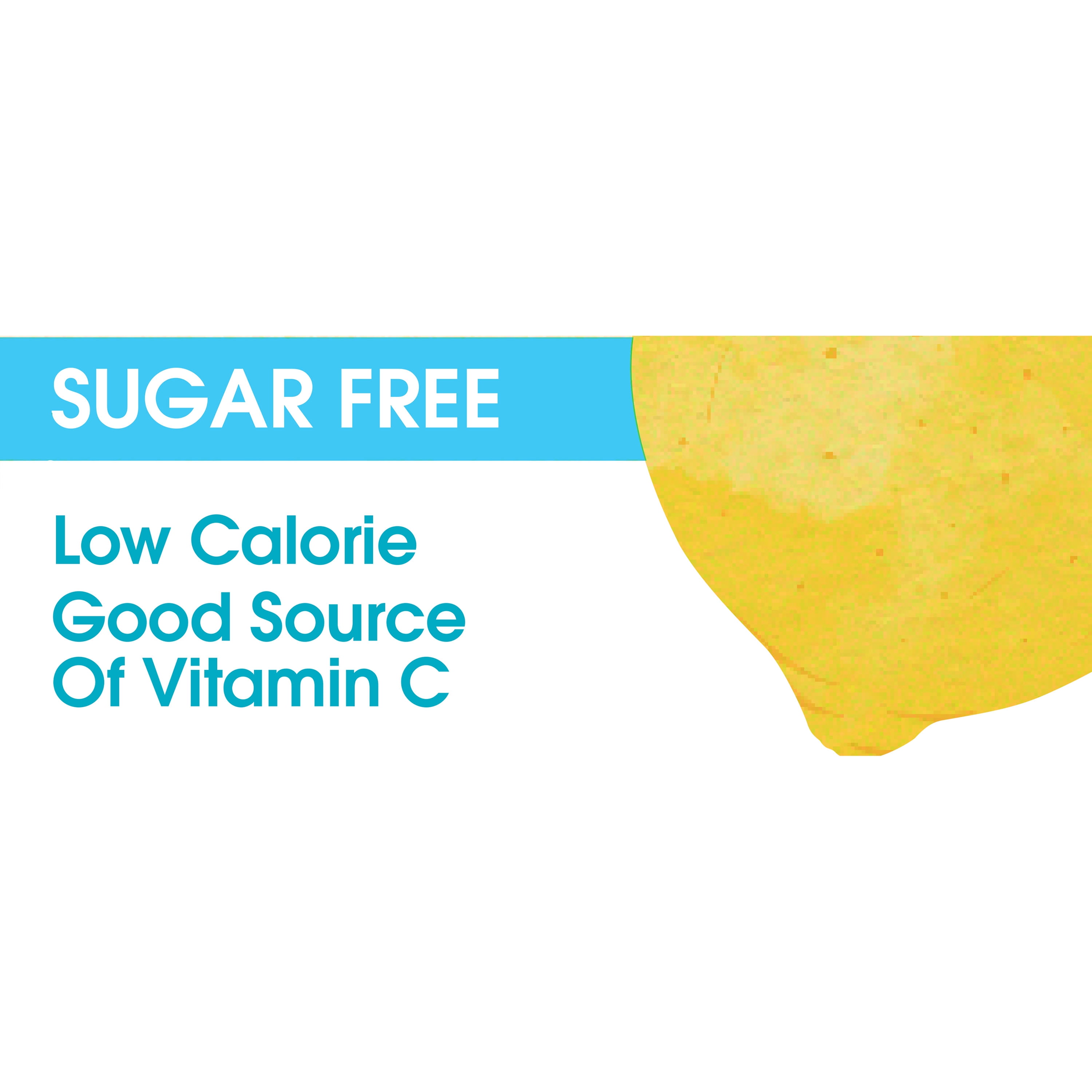 Great Value Lemonade Liquid Drink Mix Powder, Sugar-Free, 0.53 oz, 6 Count