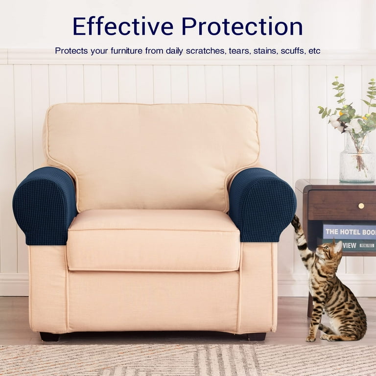 Pcs Stretch Recliner Chair Armrest Covers, Spandex Arm Covers