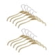 thumbnail image 1 of Wosthever 10x Beige Práctico colgador de abrigos Ahorre espacio Gran capacidad de carga Perchas para ropa Estante de secado Almacenamiento y organización del hogar Para mujer tela 38cm, 1 of 6