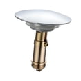 thumbnail image 4 of Tapón de lavabo Soledad accesorio de tapón a presión convertidor de bañera núcleo de cobre que rebota panel grande de Aleación para baño cocina, 4 of 10