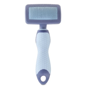 Vibrant Life Plastic Slicker Brush With TPR Grip