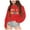 Red, variant on Chenglor Back To School Hoodie for Girls Girls Sweatshirt Back To School Hoodie 7 Year Old Girl Clothes Children's Fashion Clothes (3-4 Years Yellow)