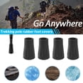 thumbnail image 3 of Daily Mix Store 4Pcs Trekking Pole Tips Accessories Set Ski Replacement Caps Tip Ends D3P7 SCK, 3 of 9