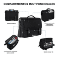 thumbnail image 4 of Maletin  Bloosom Portafolio Crossbody Para Laptop 15.6 Pulgada Hombre Negro, 4 of 4