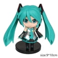 thumbnail image 1 of 40+style Anime Hatsune Miku Figure Miku Virtual Singer Standing and sitting posture Doll PVC Action Figure Collectible Model Toy, 1 of 5