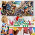 thumbnail image 5 of Zootopia Goodie Bags Treat Candy Decorations Party Favor Supplies Birthday Cake Topper Backdrop Banner, 5 of 7