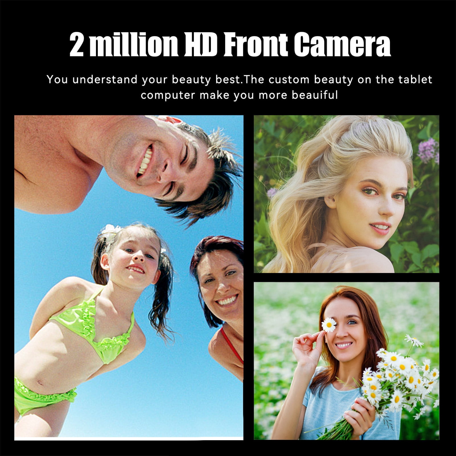 2+32G 10.1-inch Android 12 Tablet PC IPS HD Ultra-thin Screen Bluetooth WiFi 5G/2.4G Tablet Computer Support 256G Memory Card And SIM Card HD Calls