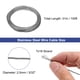 thumbnail image 2 of Cable de alambre de acero inoxidable 304 de 3/32" (2.5mm) 100ft (31m) 7 x 19 hebras para exteriores, 2 of 5