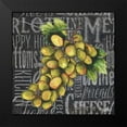 thumbnail image 2 of Baker, Mary Beth 20x20 Black Modern Framed Museum Art Print Titled - Wine Grapes I, 2 of 5