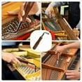 thumbnail image 3 of Professional Portable Lever Jujube Piano Tuning Tuner Mute Kit Tools And Case Piano Tuning Lever Tools Kit Mute Hammer Diy Set（6pcs）, 3 of 5