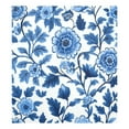 thumbnail image 6 of Yayeee Magnetic Dishwasher Cover for The Front Decoration Home Kitchen Machine Sticker Protector, Blue Floral Pattern, 6 of 6