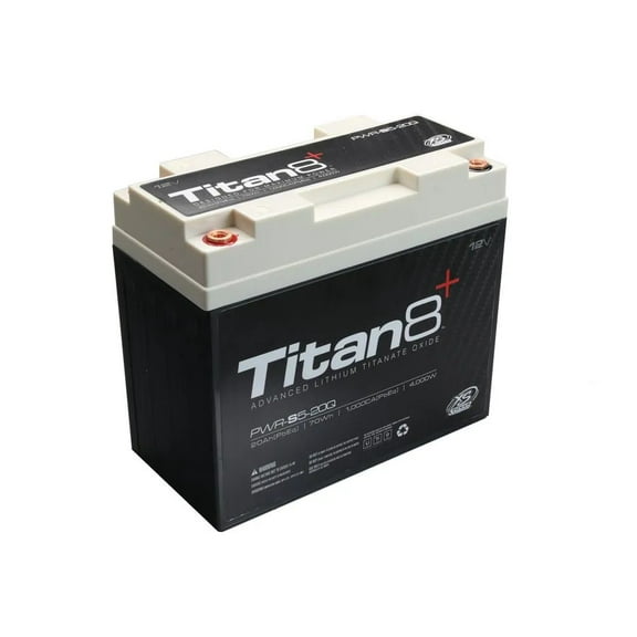 XS Power PWR-S5-20Q 12V 4000W Titan8 Lithium Titanate Battery, Max 1335Amps