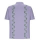 thumbnail image 4 of Blusa y camisa de manga corta con cuello vuelto Camisa casual para hombre Camisa de bolos vintage de manga corta Camisas de verano de playa cubana Camisa con botones Blusa para hombre Poliéster, 4 of 5