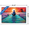 thumbnail image 3 of PD Moreno - Fine Art - Yoga Dock Wall Poster, 14.725" x 22.375" Framed, 3 of 6
