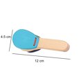 thumbnail image 4 of Castañuela De Palmas Con Mango Castañuela de madera Clapper Orff Tablero de palmas para niños Juguete para niños (Azul) Hugtrwg  libre de BPA, 4 of 9
