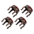 thumbnail image 2 of Miangastore Compact Mini Stool Synthetic Material 4Pcs 1.1x1x1in, 2 of 8