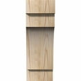 thumbnail image 2 of 5 1/2"W x 8"D x 16"H Mediterranean Smooth Corbel, Douglas Fir, 2 of 9